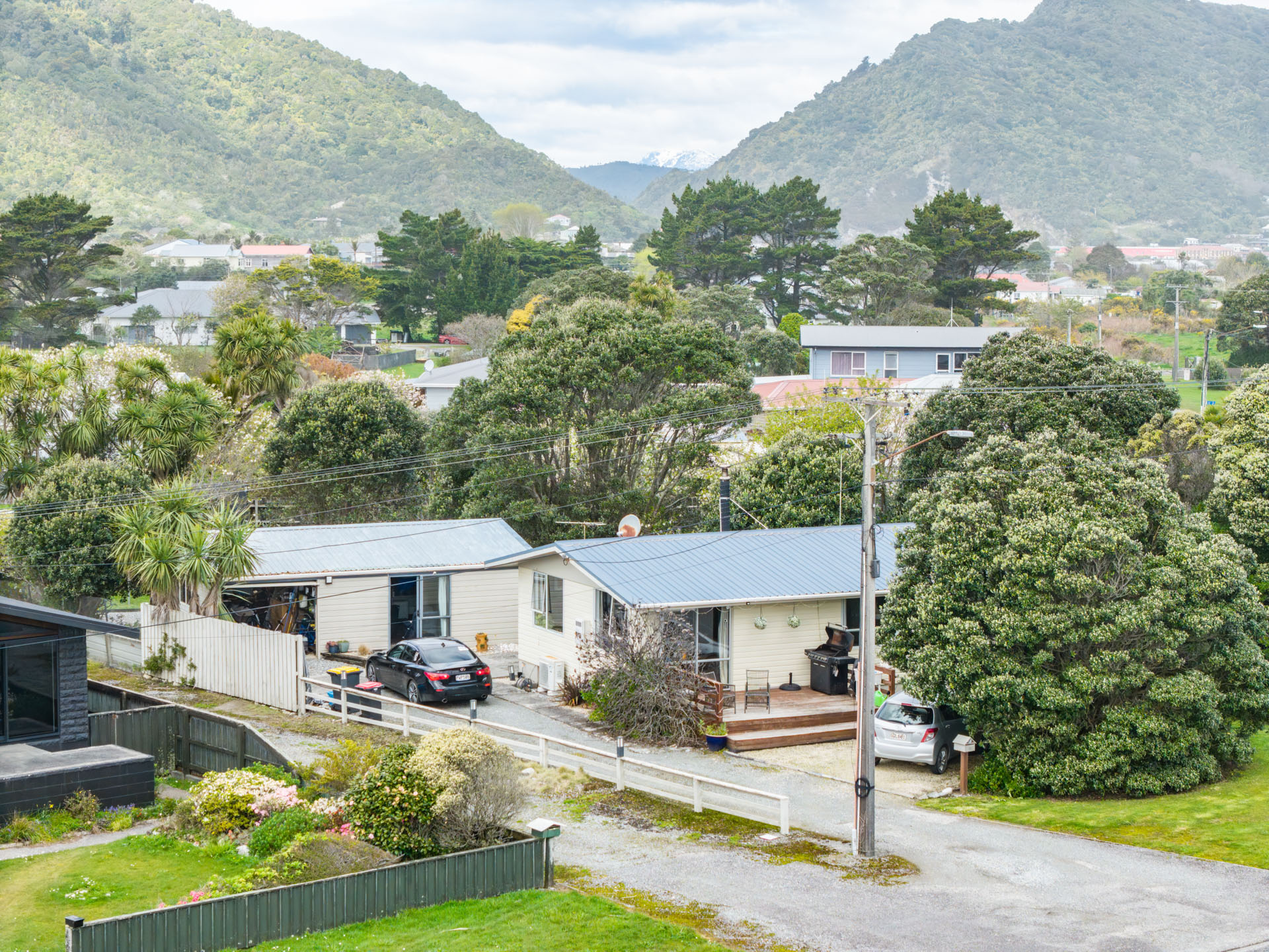 Drone aerial real estate photography