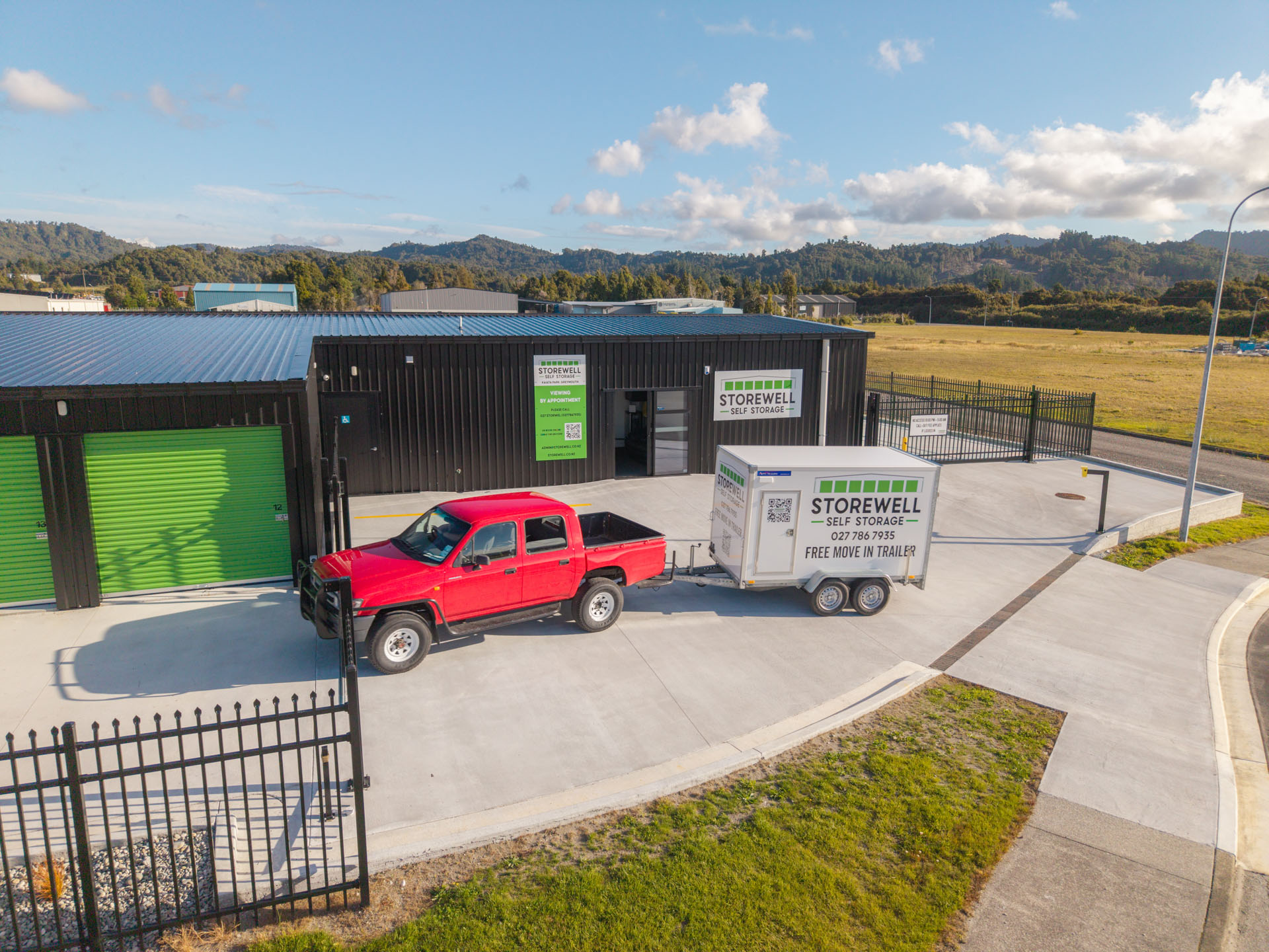 Storewell Storage commercial photography