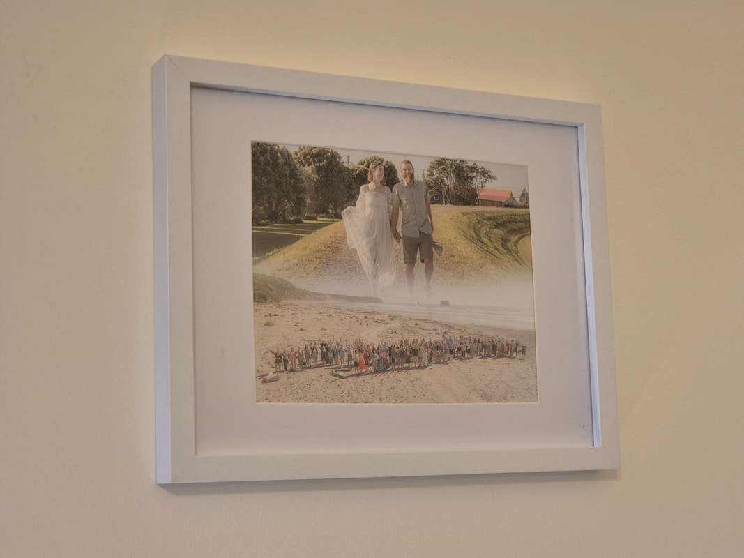 Framed print - Jenny and Darren