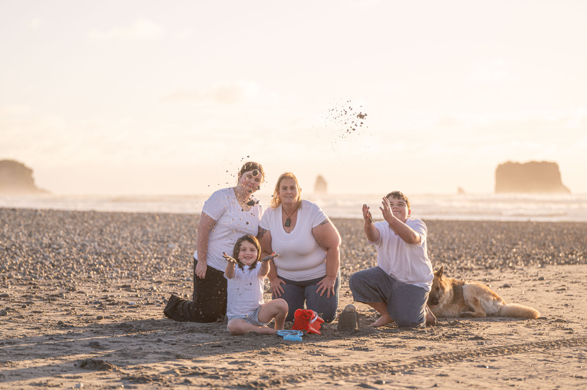 Family photos West Coast